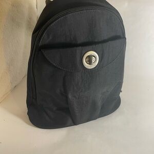 NWOT Baggallini MM Metro Water-Resistant Pink Backpack Sling Bag Baggallini Purse MM Metro Water-Resistant Pink Backpack  main image 3